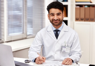 Actor portrayal of genetic counselor