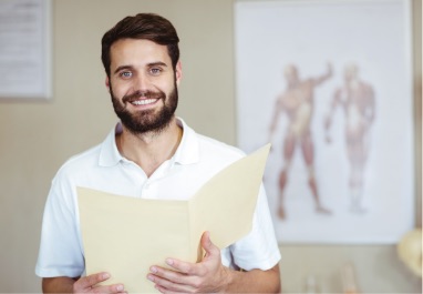 Actor portrayal of physical therapist